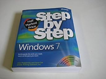 windows 7 step by step 1st edition joan lambert ,joyce cox 0735626677, 978-0735626676