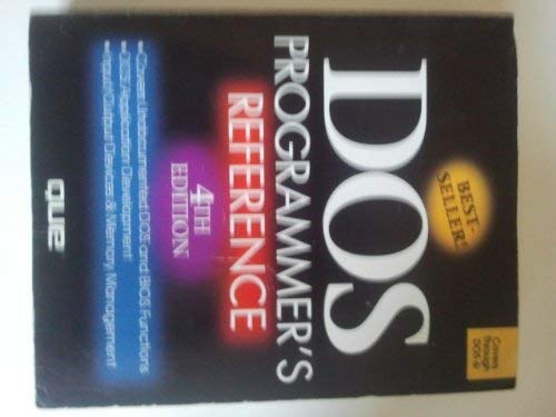 dos programmers reference subsequent edition terry dettmann ,allen l wyatt 1565291506, 978-1565291508