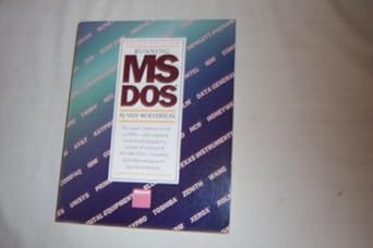 running ms dos 3rd edition van wolverton 1556151152, 978-1556151156