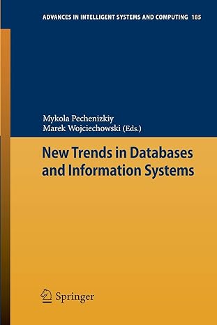 new trends in databases and information systems 2013th edition mykola pechenizkiy ,marek wojciechowski