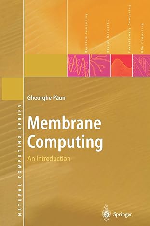 membrane computing an introduction 1st edition gheorghe paun 3642628338, 978-3642628337