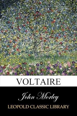 voltaire 1st edition john morley b00vfmeah6