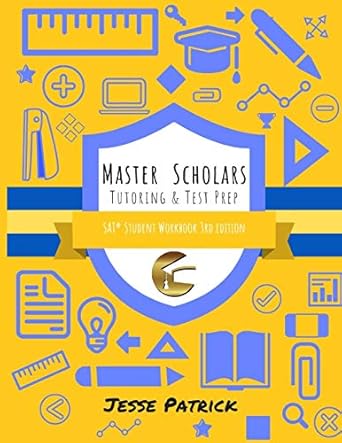 master scholars sat 3rd edition jesse patrick 1548839000, 978-1548839000