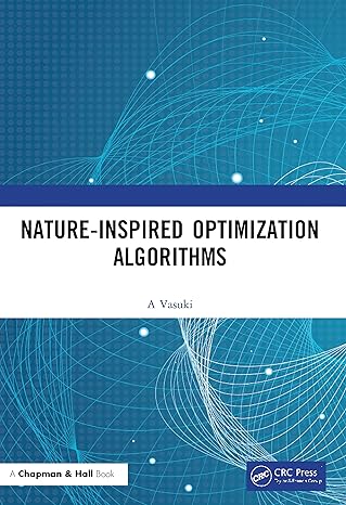 nature inspired optimization algorithms 1st edition vasuki a 0367503298, 978-0367503291