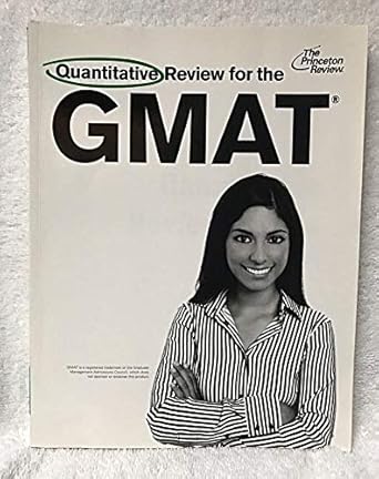 the princeton review quantitative review for the gmat 1st edition editor b00kvpvzsk