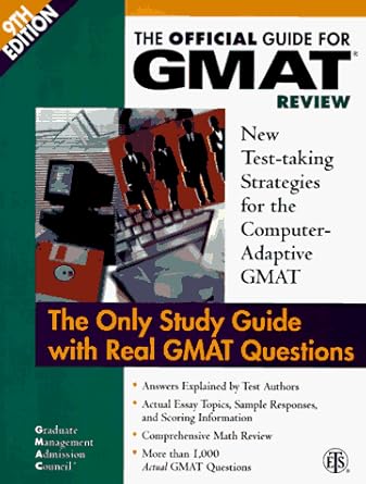 the official guide for gmat review 9th edition educational testing service 0446396389, 978-0446396387