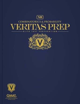 combinatorics and probability 1st edition veritas prep 1936240122, 978-1936240128