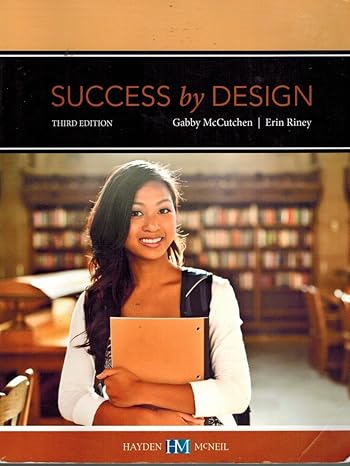 success by design 3rd edition mccutchen, erin riney 0738070017, 978-0738070018