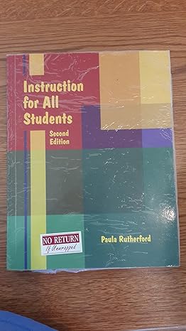 instruction for all students 2nd edition paula rutherford 0977779688, 978-0977779680