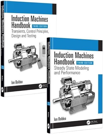 induction machines handbook 3rd edition ion boldea 0367466228, 978-0367466220