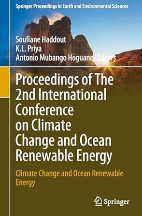 proceedings of the 2nd international conference on climate change and ocean renewable energy climate change