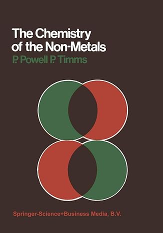 the chemistry of the non metals 1st edition p powell 0412122006, 978-0412122002