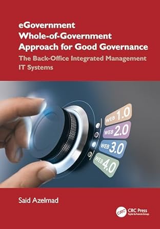 egovernment whole of government approach for good governance the back office integrated management it systems