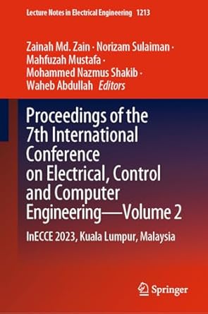 proceedings of the 7th international conference on electrical control and computer engineering volume 2