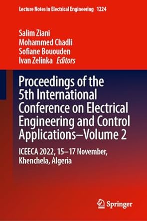 proceedings of the 5th international conference on electrical engineering and control applications volume 2