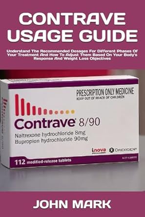 contrave usage guide understand the recommended dosages for different phases of your treatment and how to