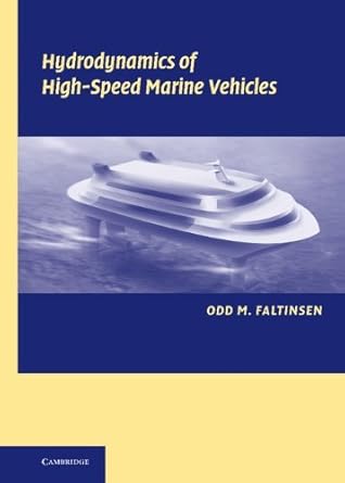 hydrodynamics of high speed marine vehicles 1st edition  b0089a4522