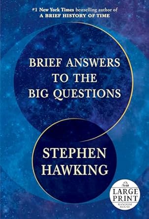 brief answers to the big questions large type / large print edition stephen hawking 1984887262, 978-1984887269