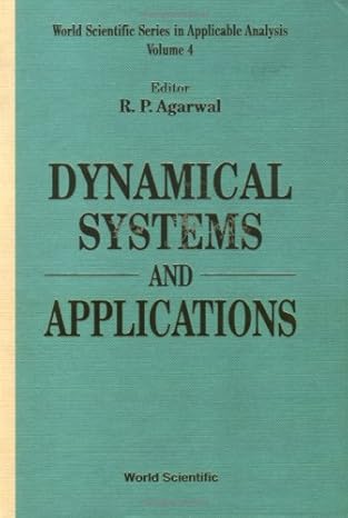 dynamical systems and applications 1st edition ravi p agarwal 9810223838, 978-9810223830