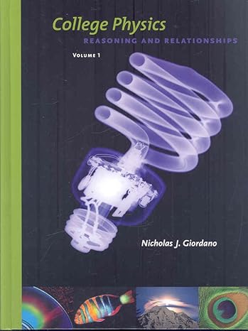 college physics volume 1 1st edition nicholas giordano 1574821997, 978-0534462437