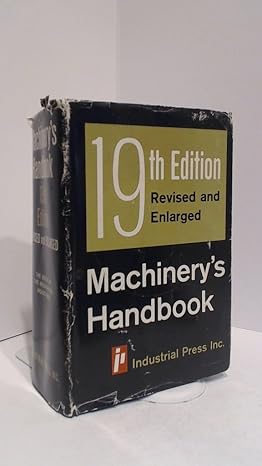 machinerys handbook/ 1st edition n/a b000gpc6k6