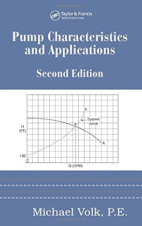 pump characteristics and applications 2nd edition michael volk 082472755x, 978-0824727550