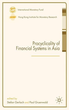 procyclicality of financial systems in asia 2006th edition s gerlach ,p gruenwald 1403987513, 978-1403987518