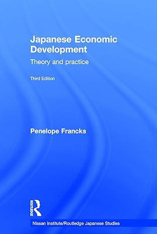 japanese economic development theory and practice 3rd edition penny francks 0415739330, 978-0415739337