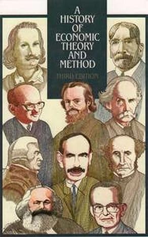 a history of economic theory and method subsequent edition robert b ekelund ,robert f hebert 0070194165,