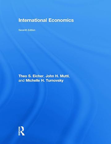 international economics 1st edition theo eicher ,john h mutti ,michelle h turnovsky 0415772850, 978-0415772853