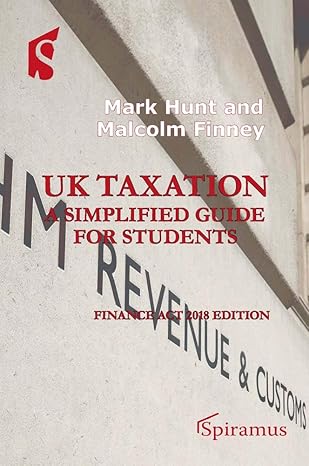 uk taxation a simplified guide for students finance act none edition malcolm finney ,mark hunt 1910151300,