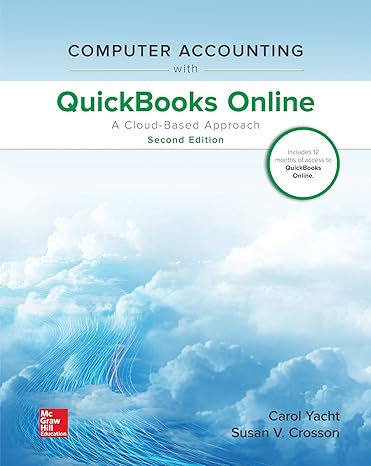 computer accounting with quickbooks online a cloud based approach 2nd edition carol yacht ,susan crosson