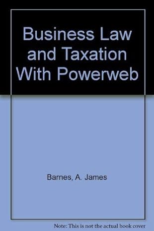 business law with powerweb 1st edition a james barnes 0072886730, 978-0072886733