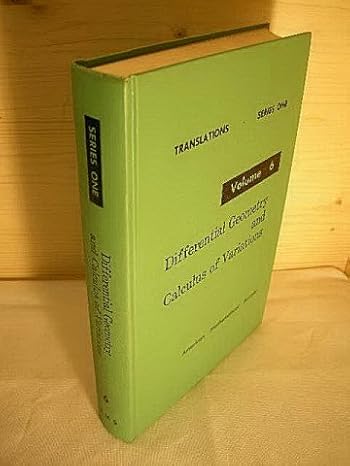 differential geometry and calculus of variations 1st edition n v efimon 0821816063, 978-0821816066