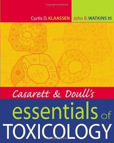 casarett and doulls essentials of toxicology 1st edition curtis d klaassen ,mcgraw hill b0042nm64o