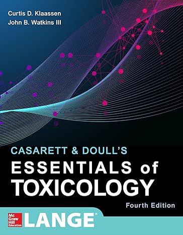 casarett and doulls essentials of toxicology 4th edition curtis klaassen ,john watkins 1260452298,