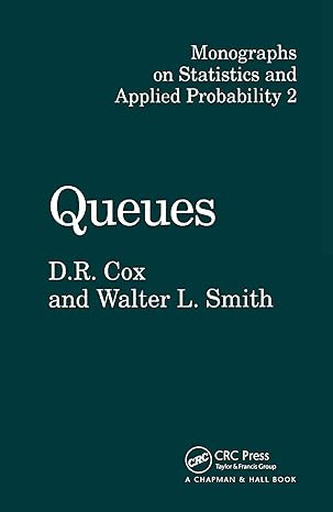 queues 1st edition d r cox b001hd3z56, 978-1138460317