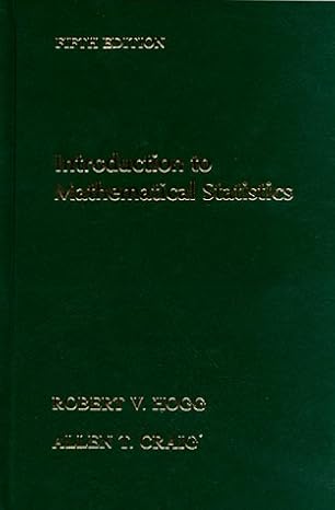 introduction to mathematical statistics 5th edition robert v hogg, allen craig 0023557222, 978-0023557224