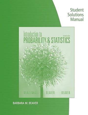 introduction to probability and statistics 14th edition william mendenhall iii ,robert j beaver ,barbara m