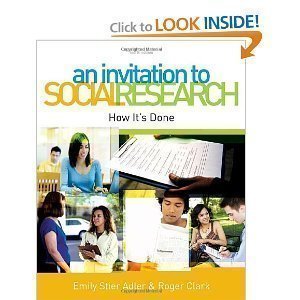 an invitation to social research how its done 1st edition j k b004rzmjki