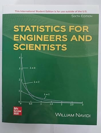 ise statistics for engineers and scientists 1st edition william navidi 1266115838, 978-1266115837