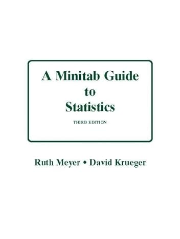 minitab guide to statistics 3rd edition ruth meyer ,david krueger 0131492721, 978-0131492721