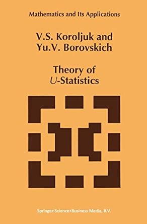 Theory Of U Statistics