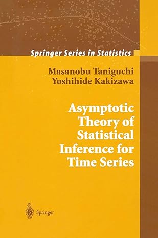 Asymptotic Theory Of Statistical Inference For Time Series