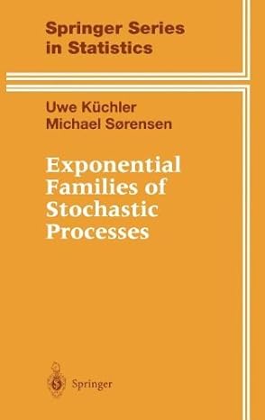 Exponential Families Of Stochastic Processes