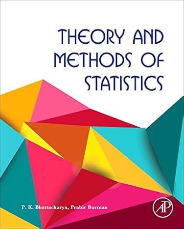 Theory And Methods Of Statistics