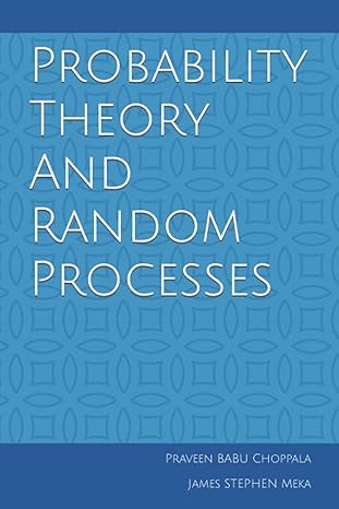 Probability Theory And Random Processes