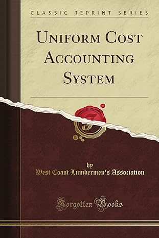 uniform cost accounting system 1st edition hannah margaret harris b008cjucd6