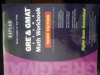 kaplan gre and gmat exams math workbook 3rd edition kaplan 0743233549, 978-0743233545