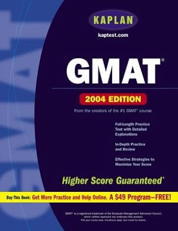 kaplan gmat 2004 revised edition kaplan 0743241398, 978-0743241397